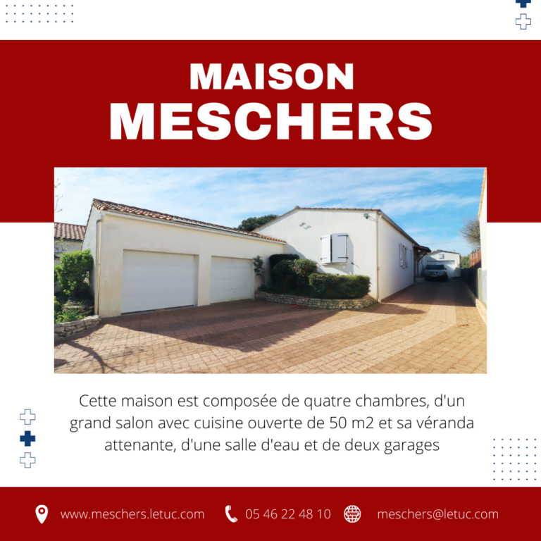 vente maison Meschers